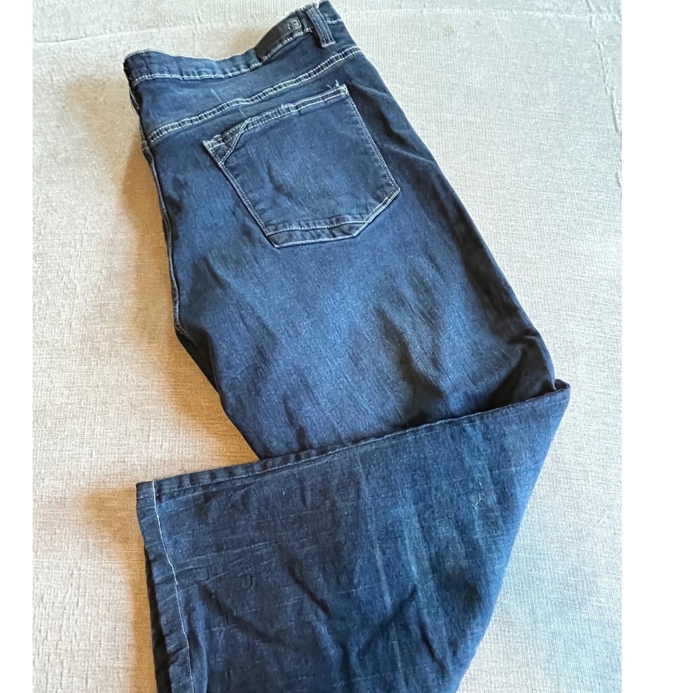 PD&C Mens Slim Fit Stretch Jeans Dark Wash‎ Blue 42x30 PUXC6SSSH